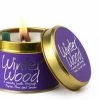 Mooch-andover New Arrivals Lily Flame Winter Wood Candle