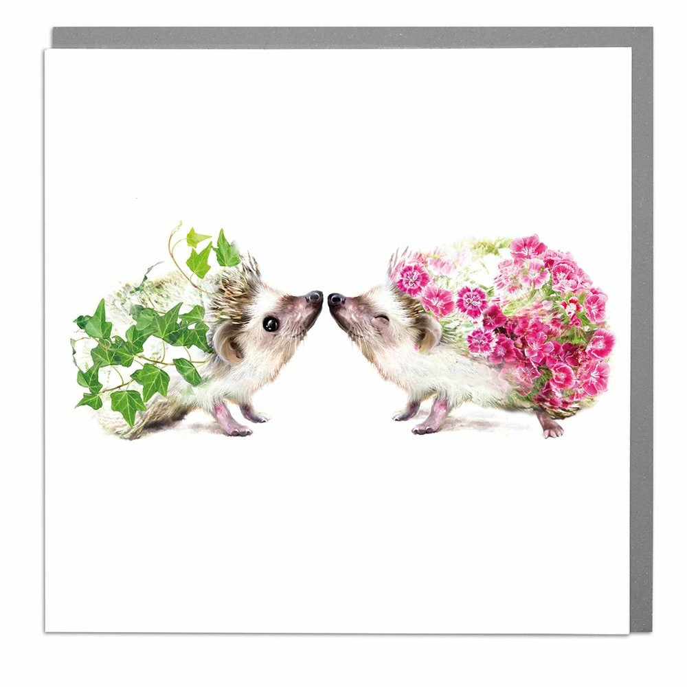 Best Sale π Mooch..... Lola Design Greetings Card - Two Hedgehogs π₯ 1 Mooch..... Lola Design Greetings Card - Two Hedgehogs