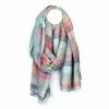Mooch..... Star Reversible Scarf - Aqua