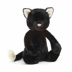 Mooch-andover Jellycat Bashful Black Kitten Medium
