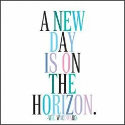 Mooch..... Quotable Greetings Card - A New Day...