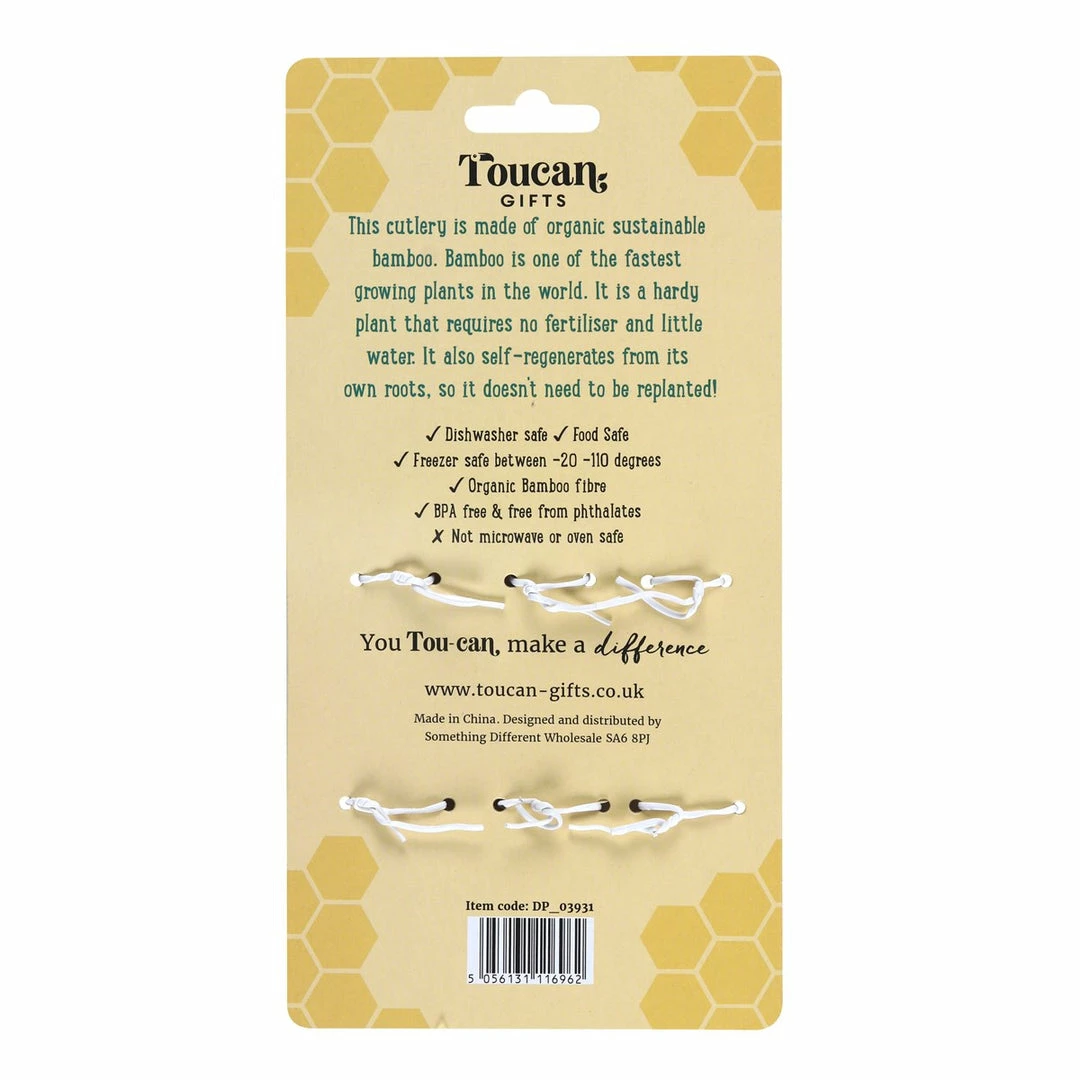 Cheap π Mooch..... Eco Bamboo Bee Cutlery Set New Arrivals π 3 Mooch..... Eco Bamboo Bee Cutlery Set New Arrivals