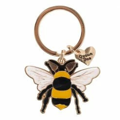 Mooch..... Enamel Queen Bee Keyring