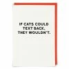 Mooch..... Greetings Card Holy Flaps Cats Greetings Cards
