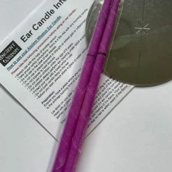 Mooch..... Home Furnishings And Gifts Ear Candles - Set Of 2 Candles With Discs And Information Sheet