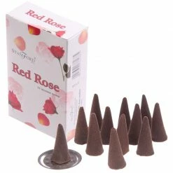 Mooch-andover Incense Cones - Red Rose Incense And Cones