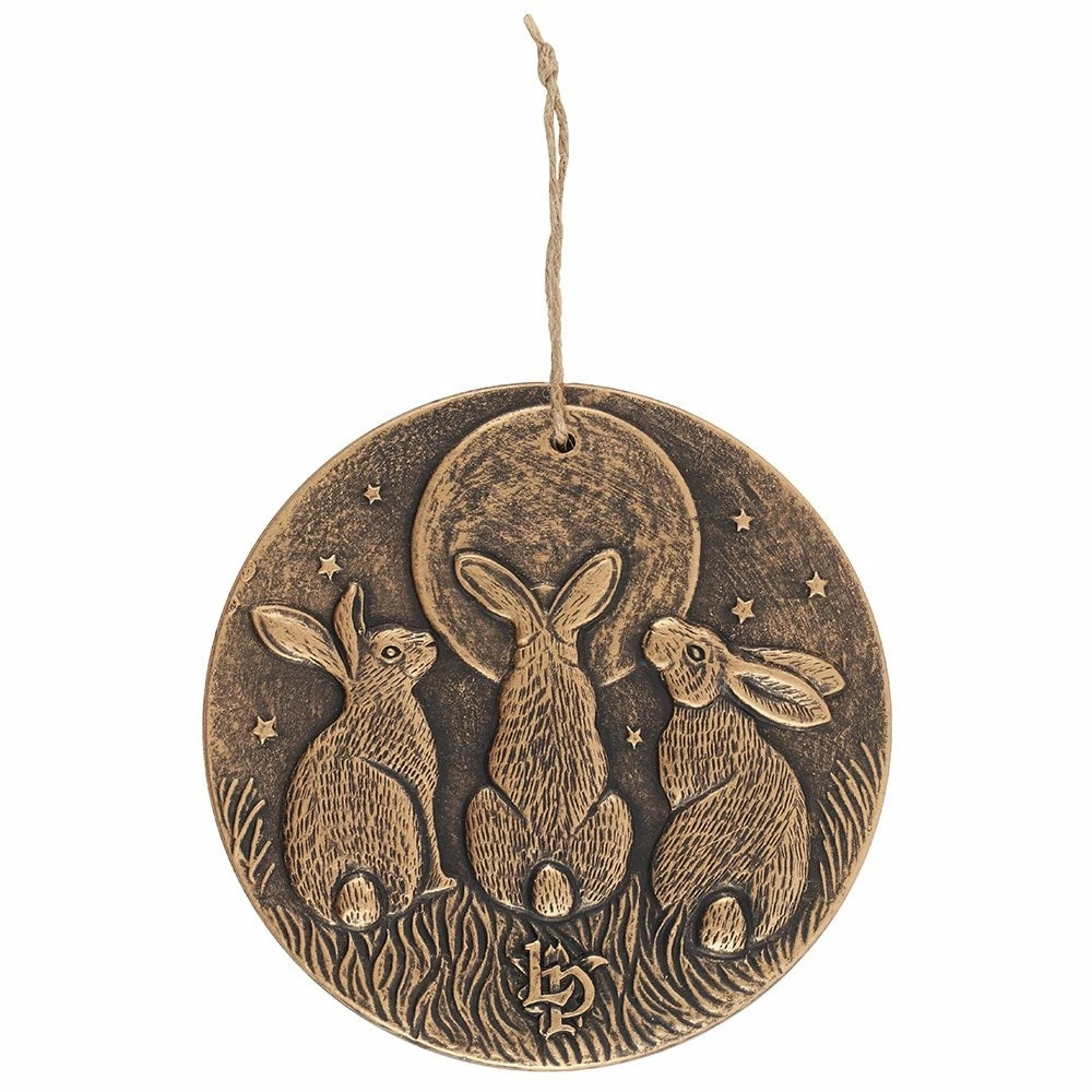 Best deal ✔️ Mooch..... Moongazing Hares Plaque - Bronze ⌛ 1 Mooch..... Moongazing Hares Plaque - Bronze