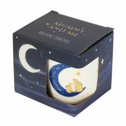 Mooch..... Mummy & Me Rabbits On Moon Mug