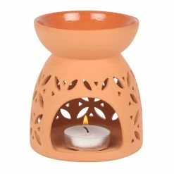 Mooch..... Geometric Terracotta Oil Burner New Arrivals