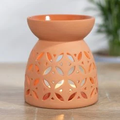 Promo π― Mooch..... Geometric Terracotta Oil Burner New Arrivals π€© 6 Mooch..... Geometric Terracotta Oil Burner New Arrivals