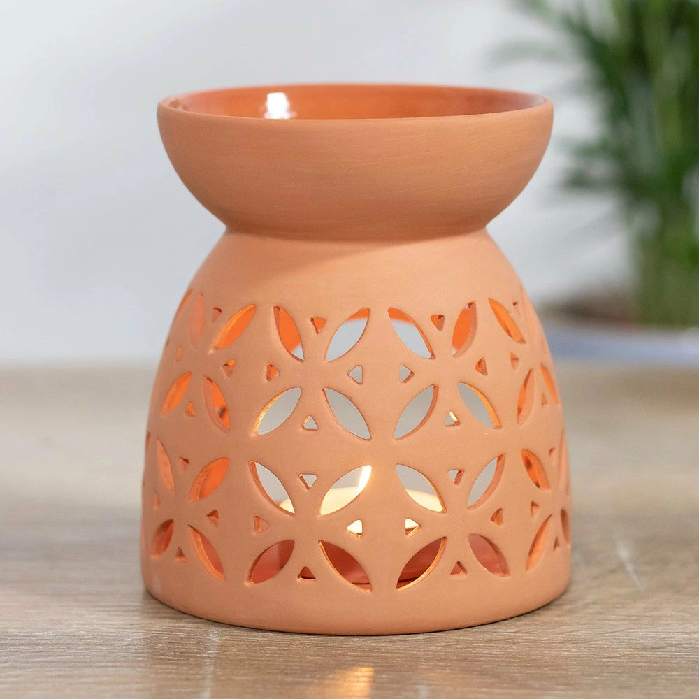Promo π― Mooch..... Geometric Terracotta Oil Burner New Arrivals π€© 3 Mooch..... Geometric Terracotta Oil Burner New Arrivals