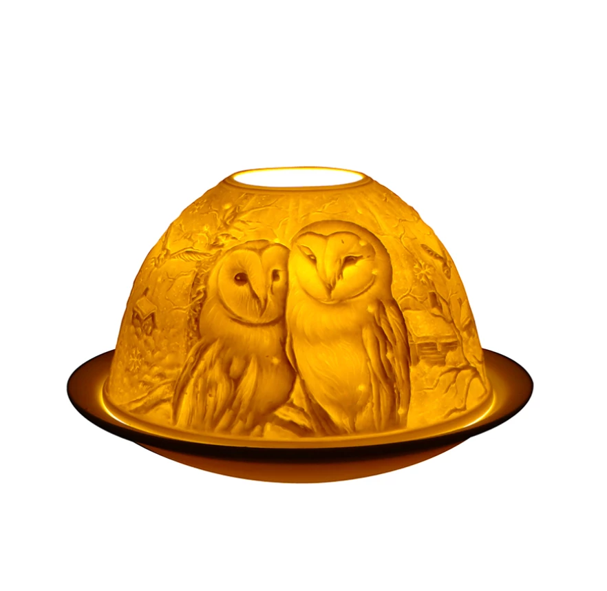 Flash Sale โ๏ธ Mooch-andover Home Furnishings And Gifts Light-Glow Barn Owls Tealight Candle Holder ๐ 1 Mooch-andover Home Furnishings And Gifts Light-Glow Barn Owls Tealight Candle Holder