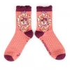 Mooch-andover Powder Monogram Socks G