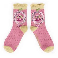 Mooch-andover Powder Monogram Socks D