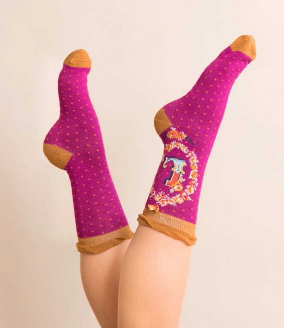 Coupon β Mooch-andover Powder Monogram 𧦠Socks L π 3 Mooch-andover Powder Monogram Socks L