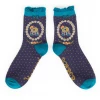 Mooch-andover Powder Monogram Socks R