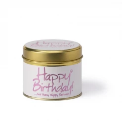 Mooch-andover Lily Flame Happy Birthday Candle Home Fragrance