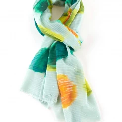 Mooch-andover Ikat Scarf - Green Scarves, Gloves & Headbands
