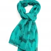 Mooch-andover Zebra Scarf - Green