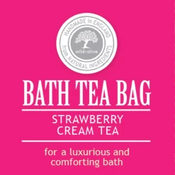 Mooch..... Bath Tea Bag - Strawberry Cream Tea