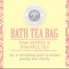 Mooch..... Bath Tea Bag - Pink Pepper & Pineapple Tea Bath And Body Treats