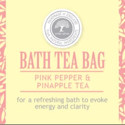 Mooch..... Bath Tea Bag - Pink Pepper & Pineapple Tea Bath And Body Treats