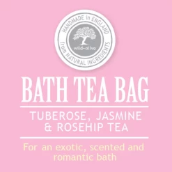 Mooch..... Bath Tea Bag - Tuberose, Jasmine & Rosehip Tea