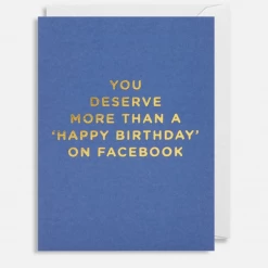 Mooch..... Greetings Cards Greetings Card - Lagom Mini Card- Facebook