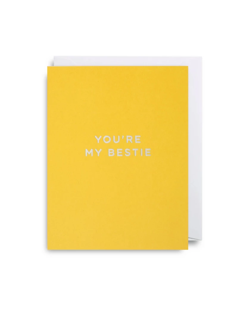 Cheapest 🌟 Mooch..... Greetings Card - Lagom Mini Card- You're My Bestie 🎉 1 Mooch..... Greetings Card - Lagom Mini Card- You're My Bestie