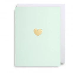 Mooch..... Greetings Cards Greetings Card - Lagom Mini Card- Simple Heart