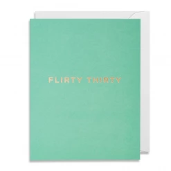 Mooch..... Greetings Cards Greetings Card - Lagom Mini Card- Flirty Thirty