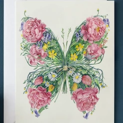Mooch..... Daniel Mackie Butterfly Greetings Card Greetings Cards