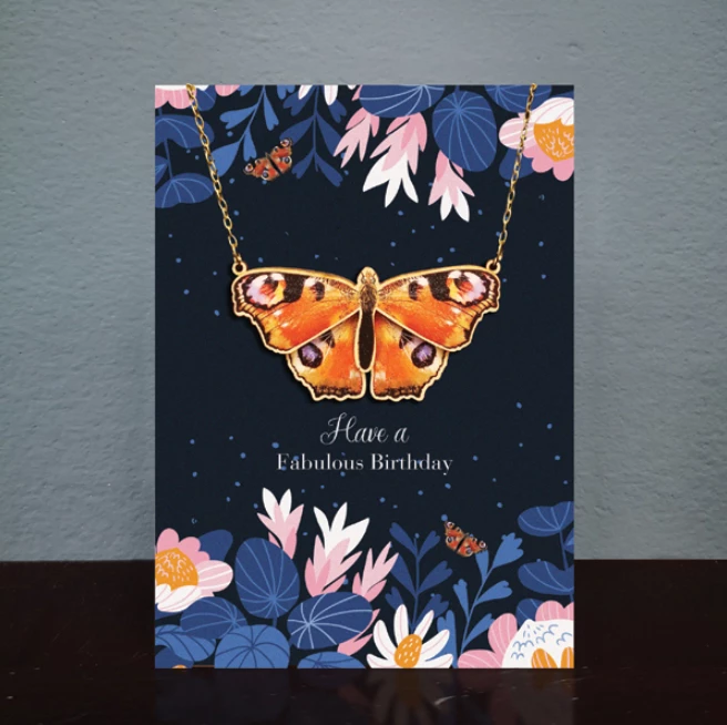Best Pirce π Mooch..... Greetings Card & Wooden Necklace - Butterfly New Arrivals βοΈ 1 Mooch..... Greetings Card & Wooden Necklace - Butterfly New Arrivals