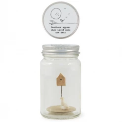 Mooch-andover East Of India World In A Jar - Feathers Appear When Loved Ones Are Near New Arrivals