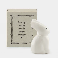 Mooch..... East Of India Matchbox Animal - "Every Bunny Needs Some Bunny" New Arrivals