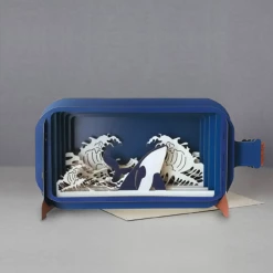 Mooch..... Greetings Cards Message In A Bottle Greetings Card - Whale