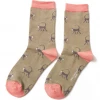 Mooch-andover Miss Sparrow Bamboo Ladies Socks - Monkey