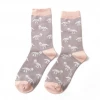 Mooch-andover Miss Sparrow Bamboo Ladies Socks - Dino Bones Light Grey