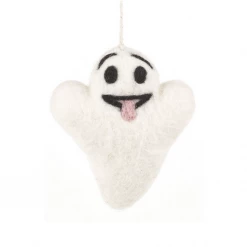 Mooch..... Handmade Hanging Buster The Ghost Biodegradable Halloween Decoration