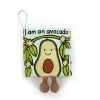Mooch-andover Jellycat Avocado Fabric Book Baby Gifts