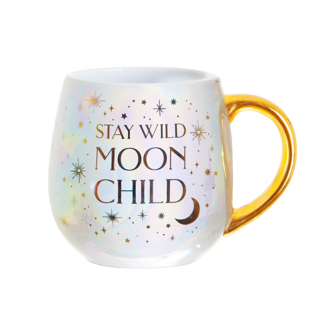 Top 10 ๐ Mooch..... New Arrivals Sass & Belle Celestial Stay Wild Moon Child Mug ๐คฉ 3 Mooch..... New Arrivals Sass & Belle Celestial Stay Wild Moon Child Mug