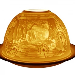 Mooch-andover Light-Glow Tealight Candle Holders Light-Glow Enchanted Forest Tealight Candle Holder