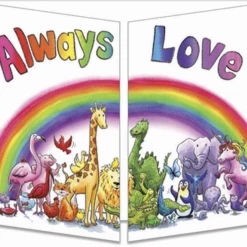 Mooch..... Greetings Cards Sophie Turrel Folding Greetings Card - Always Love CT291