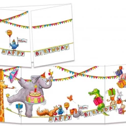 Mooch..... Sophie Turrel Folding Greetings Card - Happy Birthday Birdie CT307 Greetings Cards