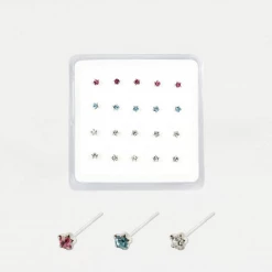 Mooch..... Jewellery Sterling Silver Star Nose Stud