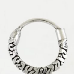 Mooch..... Patterned Hoop Earring 10mm