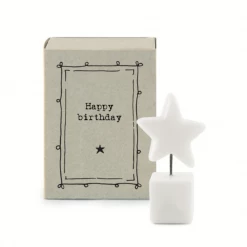 Mooch..... East Of India Matchbox Star - "Happy Birthday...." New Arrivals