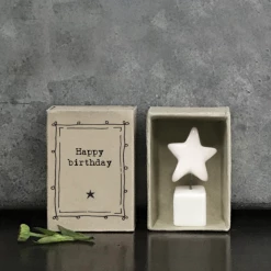 Mooch..... East Of India Matchbox Star - "Happy Birthday...." New Arrivals