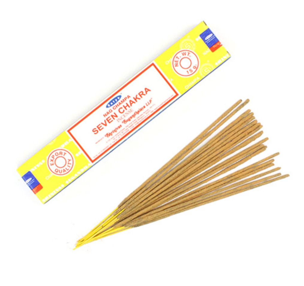 Budget π Mooch-andover Satya Nag Champa Incense Sticks 15g - Seven Chakra π₯ 1 Mooch-andover Satya Nag Champa Incense Sticks 15g - Seven Chakra