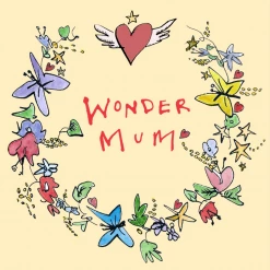 Mooch..... Greetings Card "Wonder Mum"